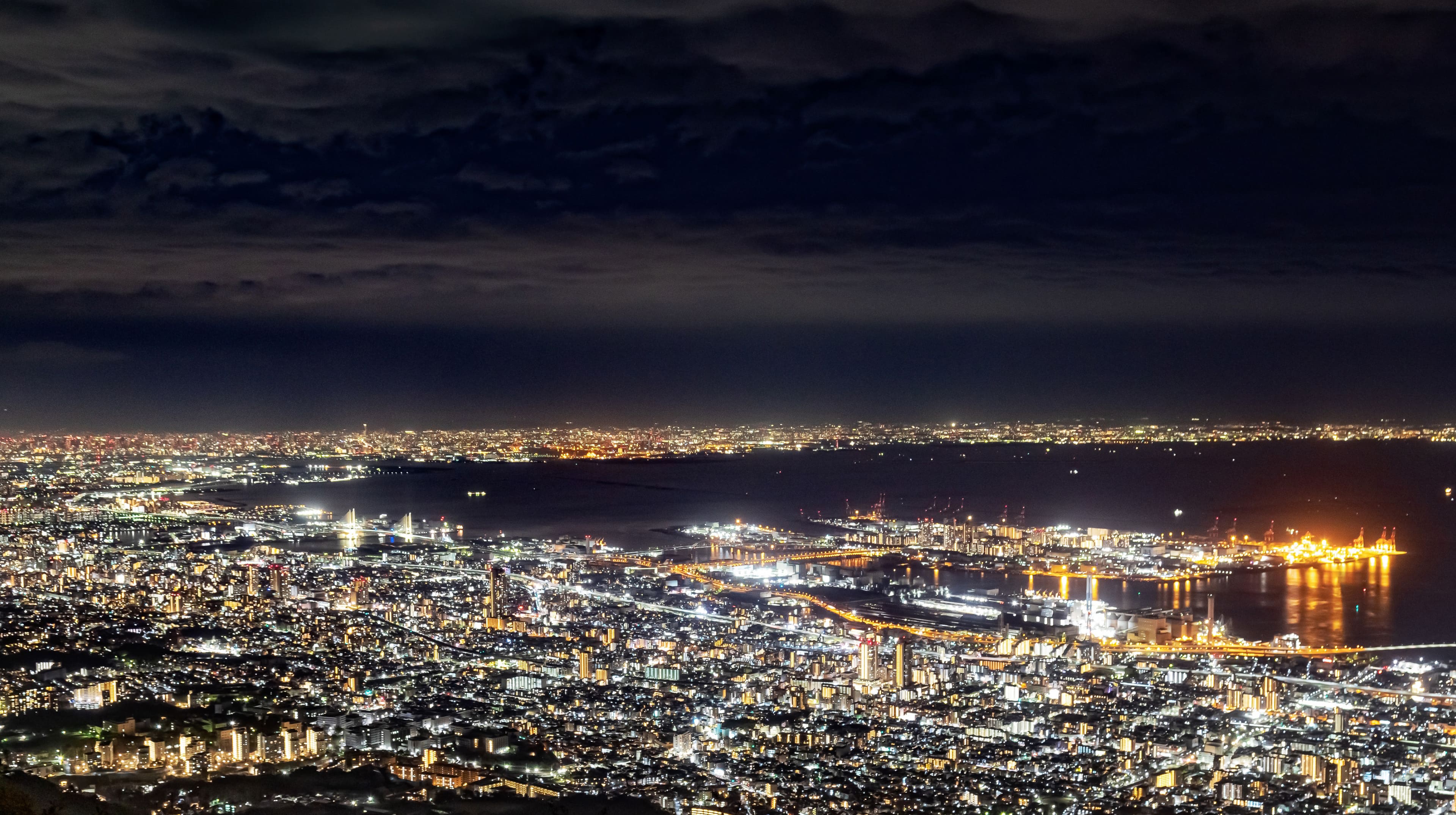 從日本三大夜景觀賞到的價值1000萬美元的夜景
