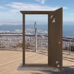 摩耶山掬星台にあるドアのフォトスポットのイメージ画像